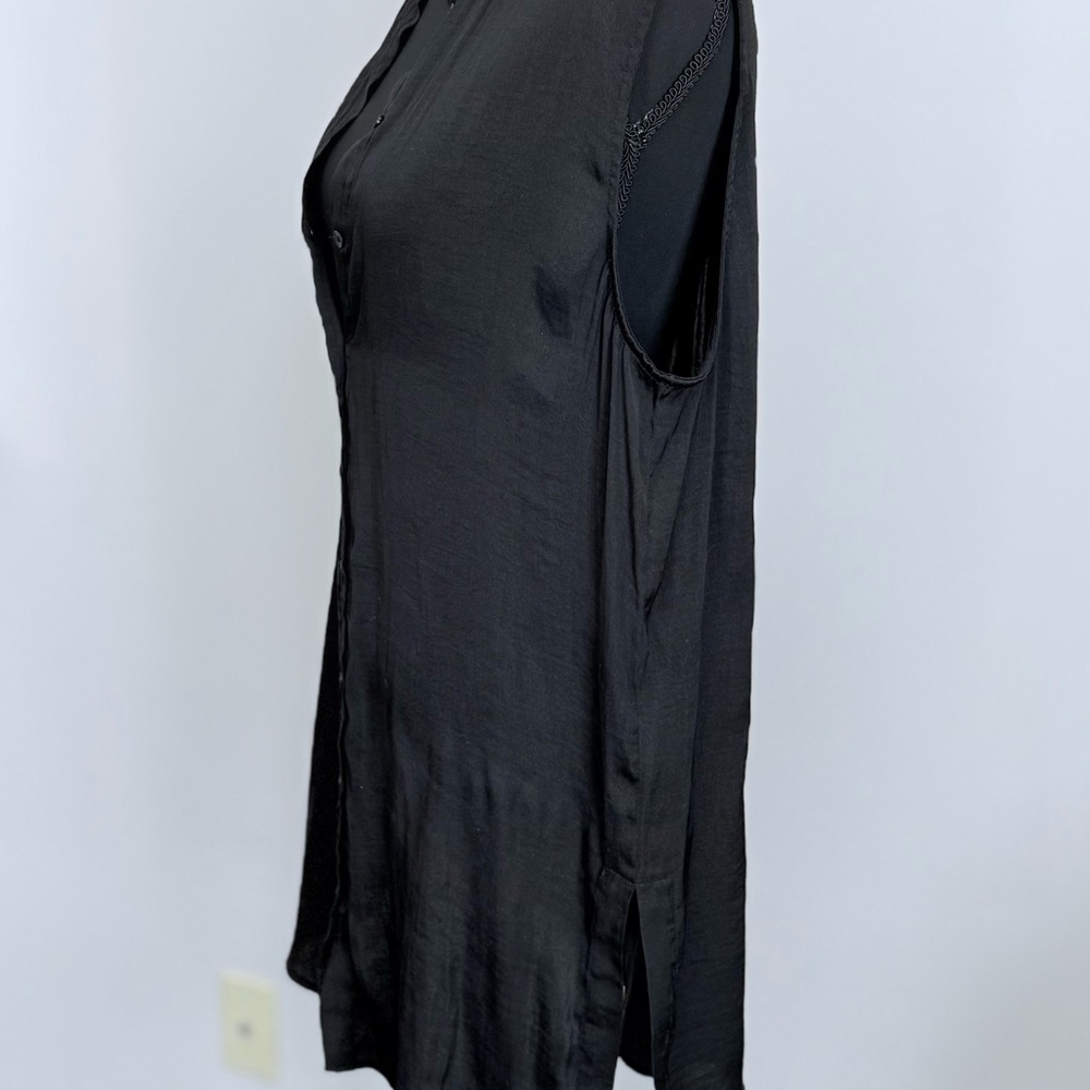 Joie Charcoal Sleeveless Top